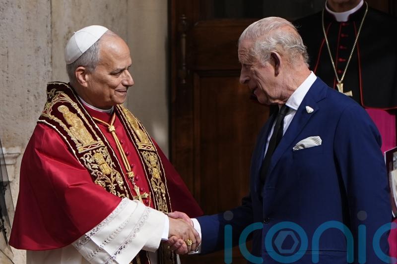 King and Pope make history with joint prayer in Vatican