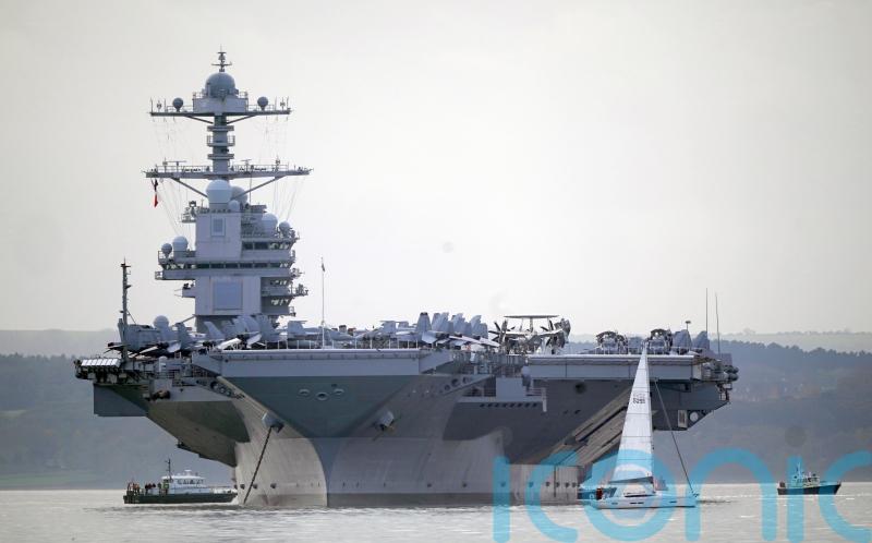 US sends aircraft carrier to South America as airstrike on ‘drug boat’ kills six