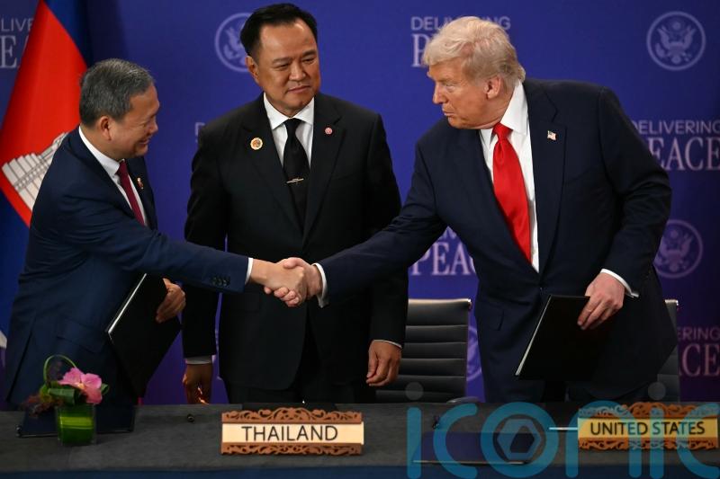 Trump attends ceremony as Thailand and Cambodia agree to expand ceasefire