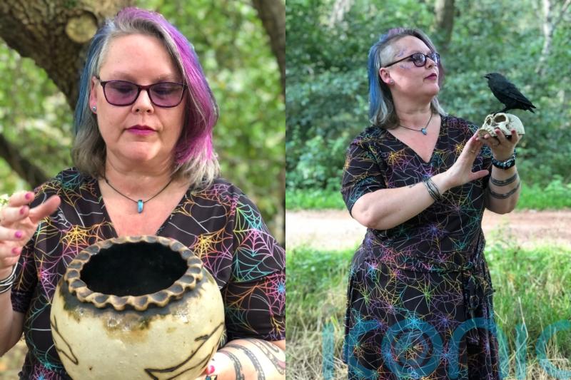 Witch who says she ‘calls in’ ancestors on Halloween thinks the portrayal of witches during spooky season is ‘awful’