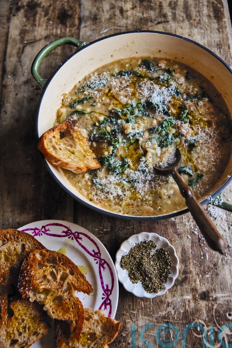 Clodagh McKenna’s braised white beans and winter greens recipe