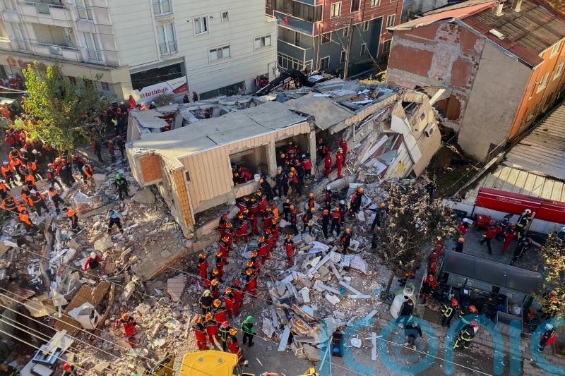 Building collapse in Turkey kills two children
