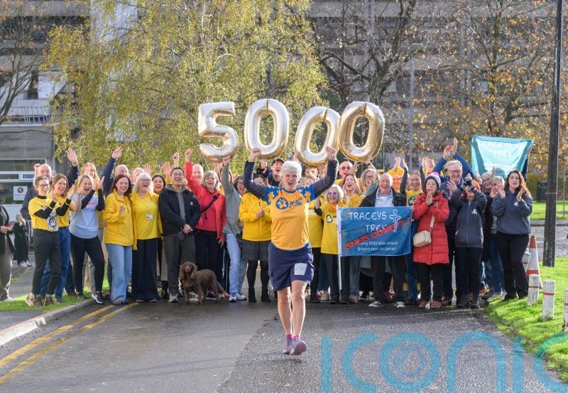 Widow completes ‘incredible’ 5,000-mile charity trek around British coastline