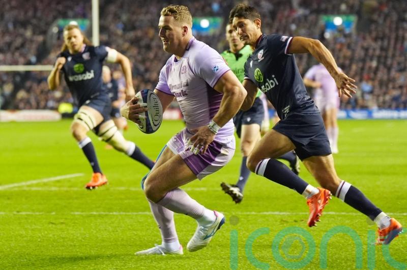 Duhan van der Merwe double helps Scotland rack up 13 tries in dominant USA win