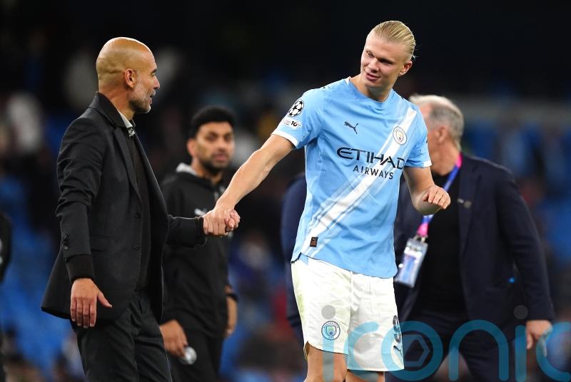 Erling Haaland ‘not tired of scoring’ but Pep Guardiola calls for more support