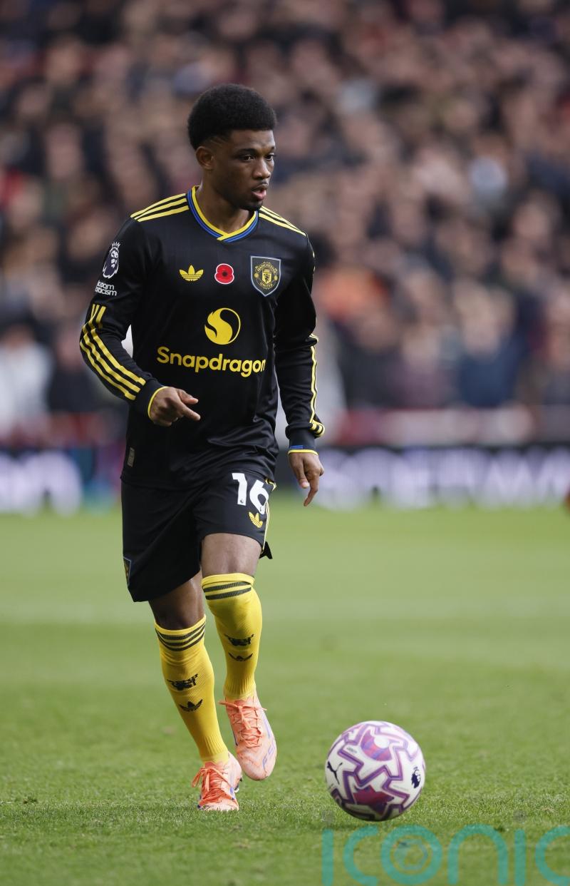 Amad Diallo frustrated as Man Utd only take point from Nottingham Forest