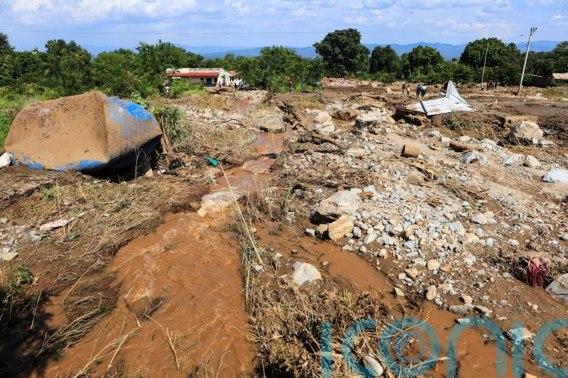 Kenyan landslide death toll rises to 26 as flash floods hamper search and rescue