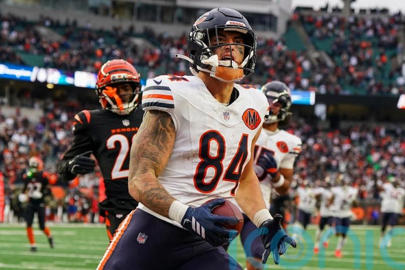 Colston Loveland finishes Chicago Bears touchdown to beat Cincinnati Bengals