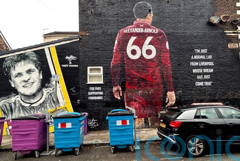 Trent Alexander-Arnold mural vandalised ahead of Anfield return with Real Madrid