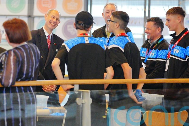 Duke of Edinburgh praises pupils who braved expedition during Storm Amy