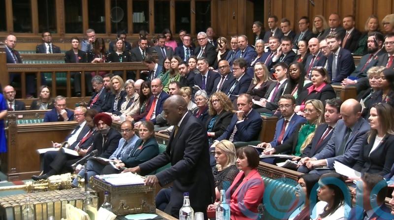 Lammy makes history as first black politician to lead Prime Minister’s Questions