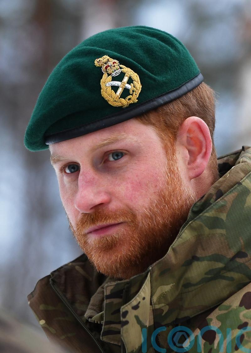 Harry meets Canadian soldiers ahead of Remembrance Day