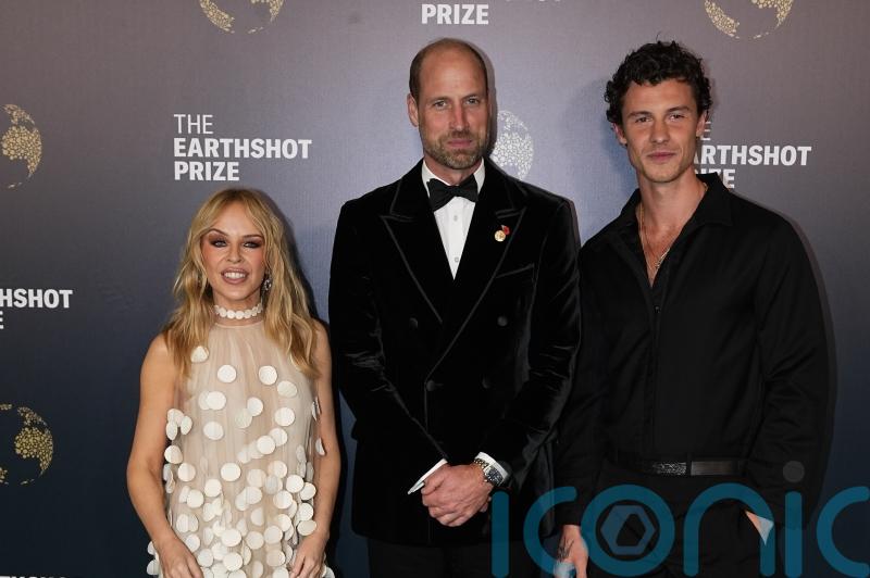 Kylie among the stars to turn out for William’s Earthshot Prize ceremony
