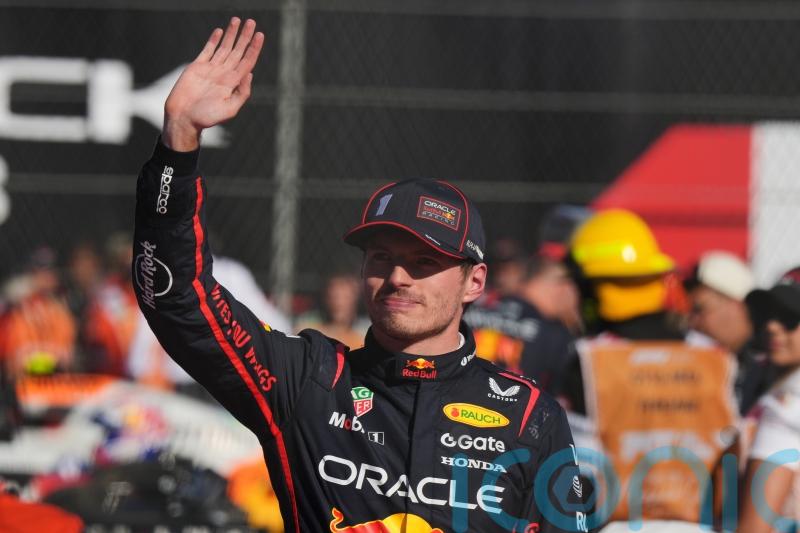 Max Verstappen feeling ‘no pressure’ despite ‘remarkable’ Formula One title push