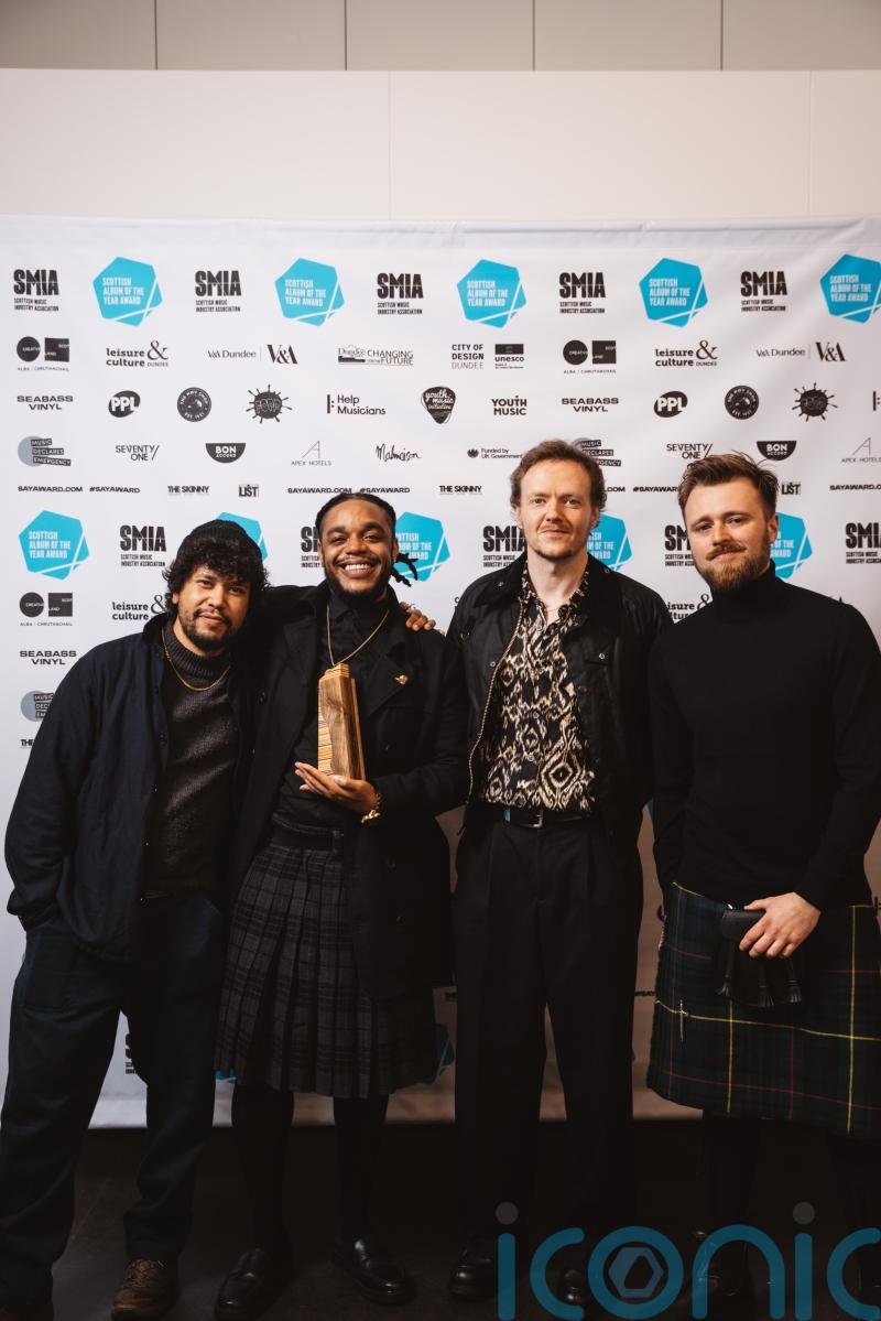 Glasgow hip-hop band Kai Reesu win Scottish Album of the Year Award