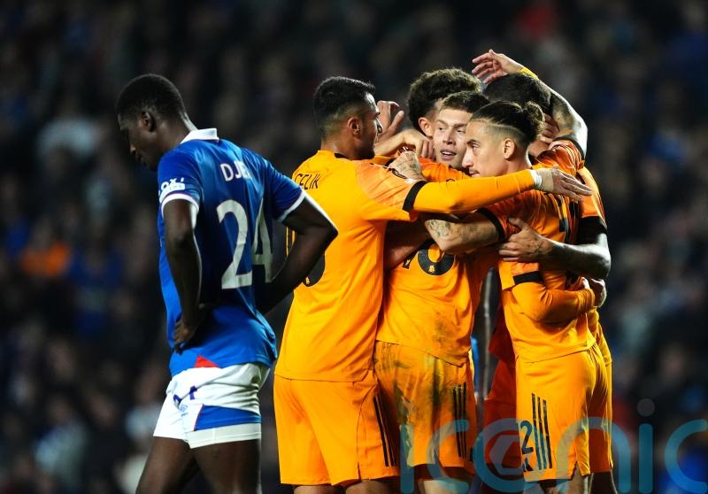 Rangers slump to fourth straight Europa League defeat as Roma win at Ibrox