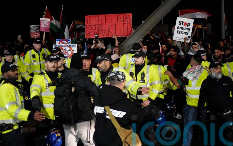 Six arrests made before Aston Villa face Maccabi Tel Aviv amid demonstrations