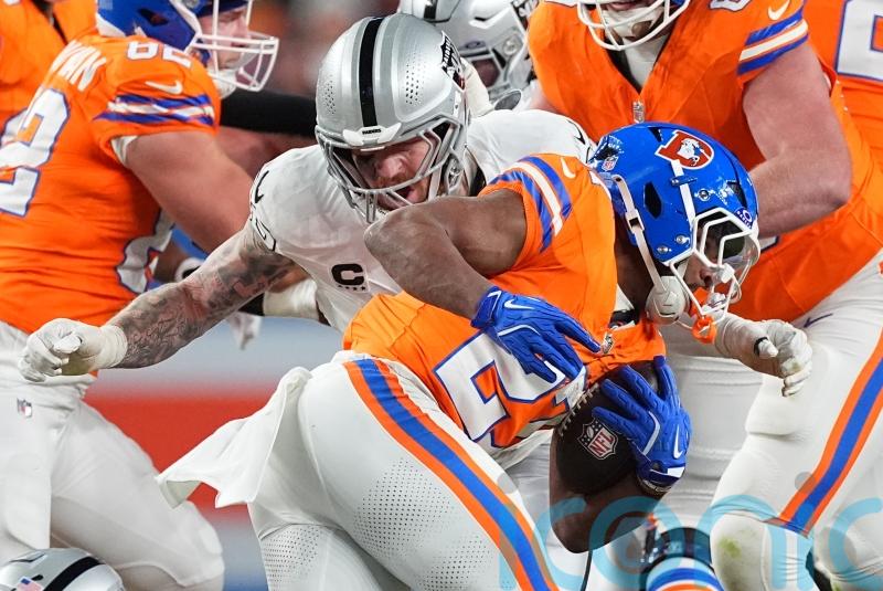 Denver Broncos secure seventh straight win with victory over Las Vegas Raiders