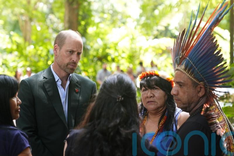 Prince of Wales pledges support for Brazilian indigenous communities