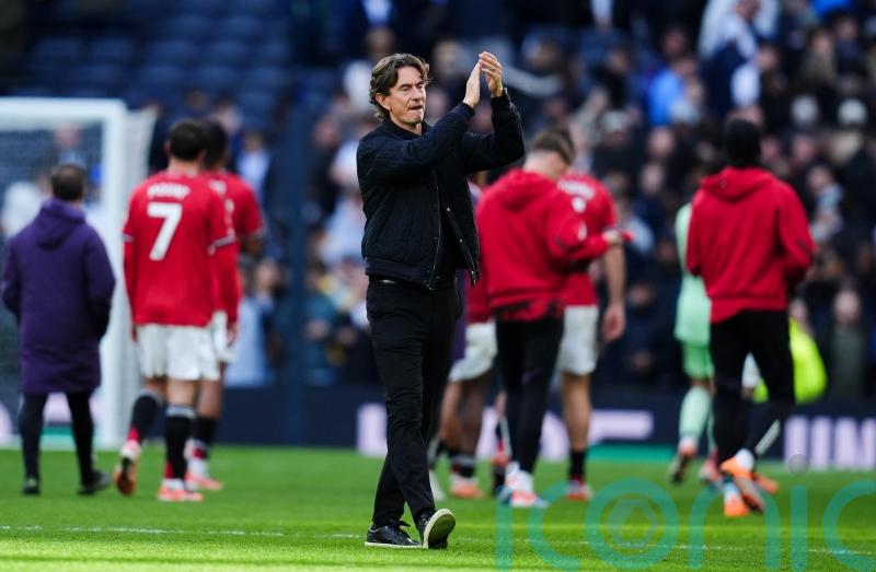 Thomas Frank sees progress at Tottenham despite late setback against Man Utd