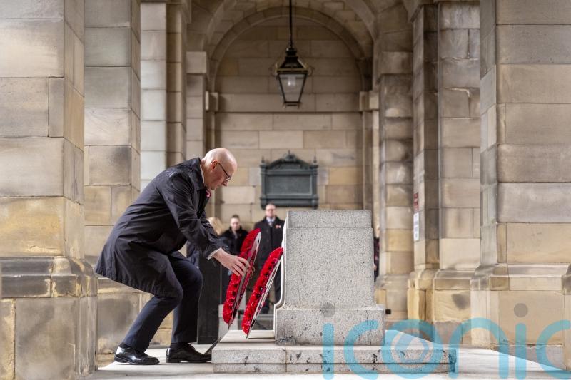 Remembrance Sunday ‘ever more important’ today, says Swinney