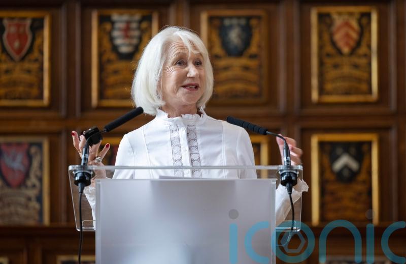 Helen Mirren ‘unbelievably excited’ to help launch RSC’s Shakespeare curriculum