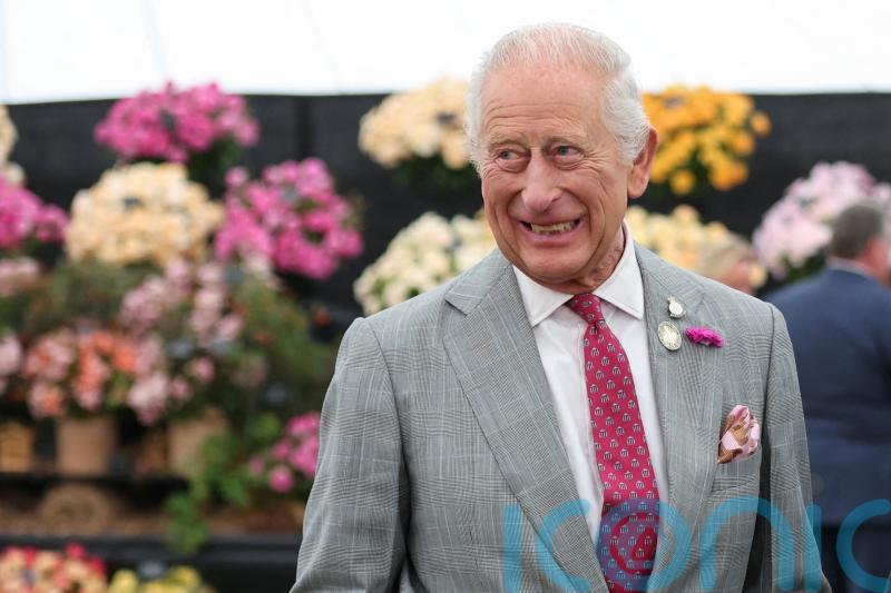 King appears as magazine cover star in celebration of his garden makeover
