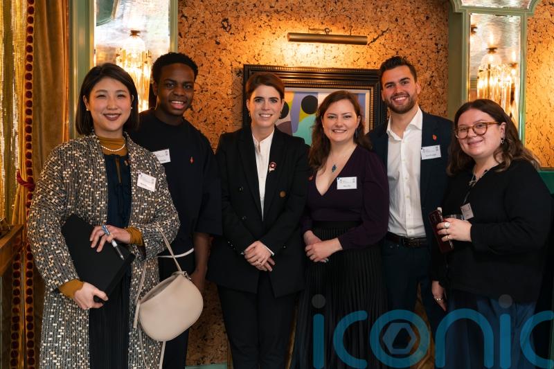 Eugenie shares passion for art as she mentors ‘changemakers’ for King’s charity