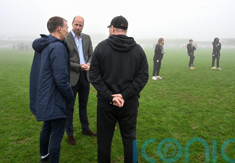 William opens new road for football club