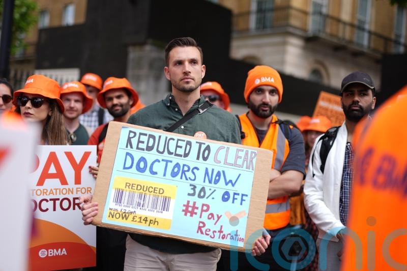 NHS doctors go on strike as leaders warn industrial action could mean staff cuts