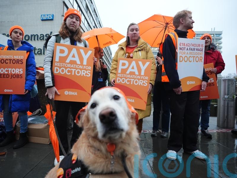 NHS doctors go on strike as leaders warn industrial action could mean staff cuts