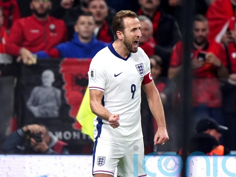 Harry Kane scores twice as England ease to victory in Albania
