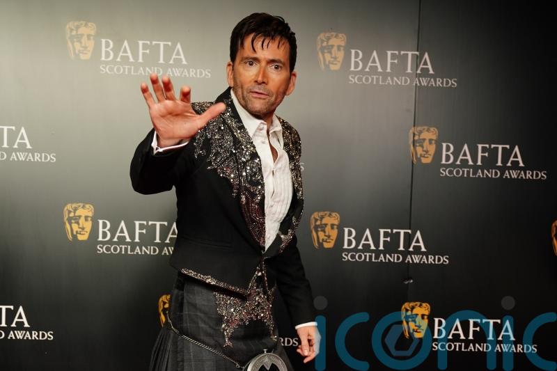 Ewan McGregor and David Tennant at Bafta Scotland awards