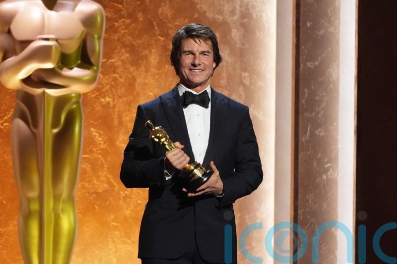 Tom Cruise accepts honorary Oscar as he describes filmmaking as ‘who I am’