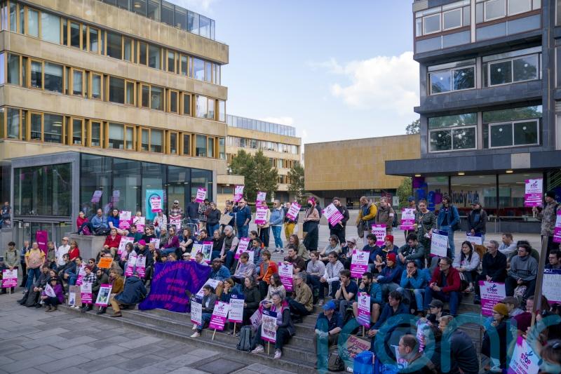 University principal vows no compulsory job cuts before July amid strike action