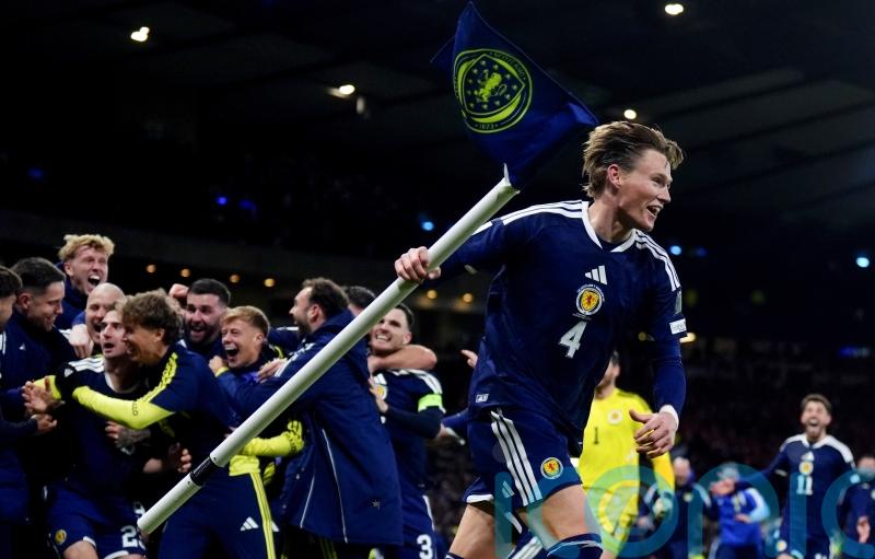 Thursday’s briefing: Scotland celebrations go on as home nations await draw