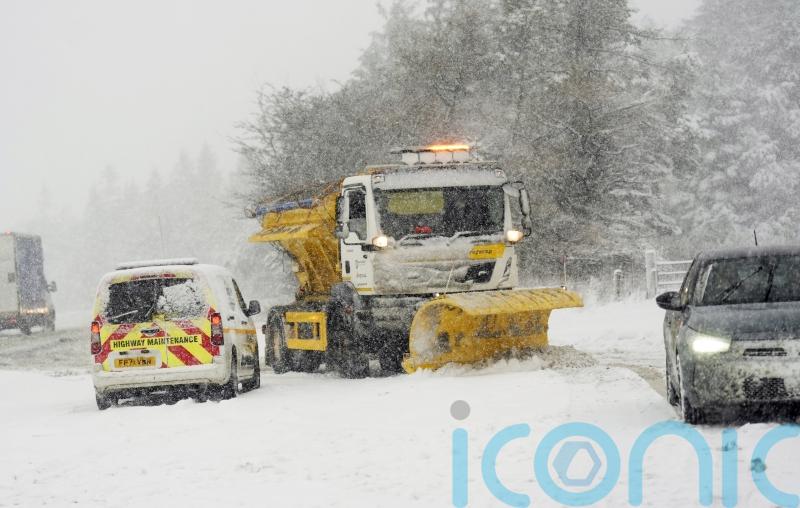 Coldest night of season recorded in most of UK as snow forces school closures