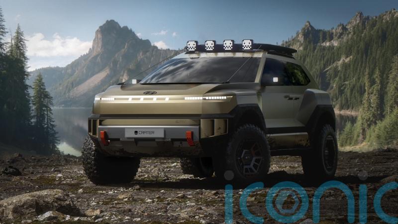 Hyundai goes rough and ready with the Crater Concept