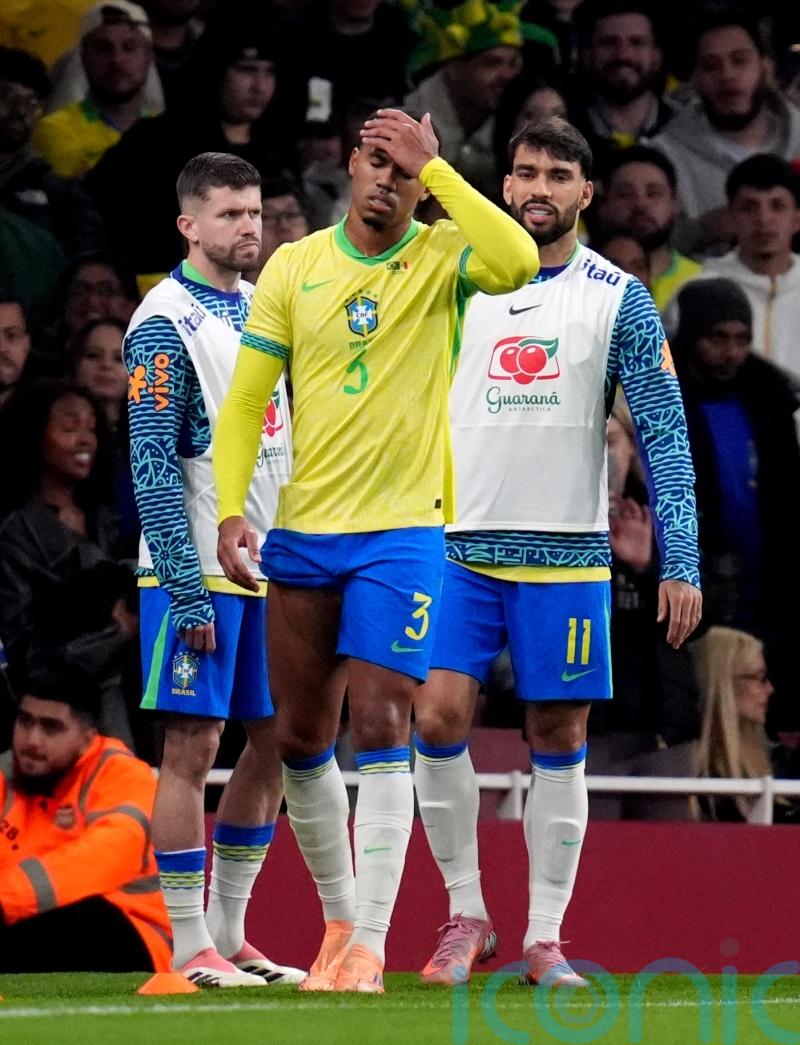 Gabriel blow for Arsenal as defender is ruled out ‘for weeks’