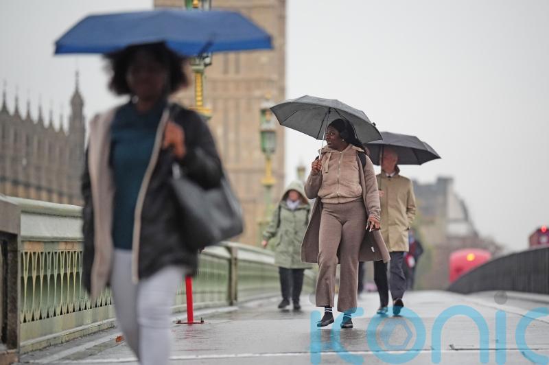 Parts of UK to see heavy rain as cold snap comes to an end