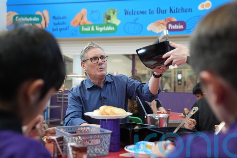 Starmer dishes up as more free school meals set to be rolled out