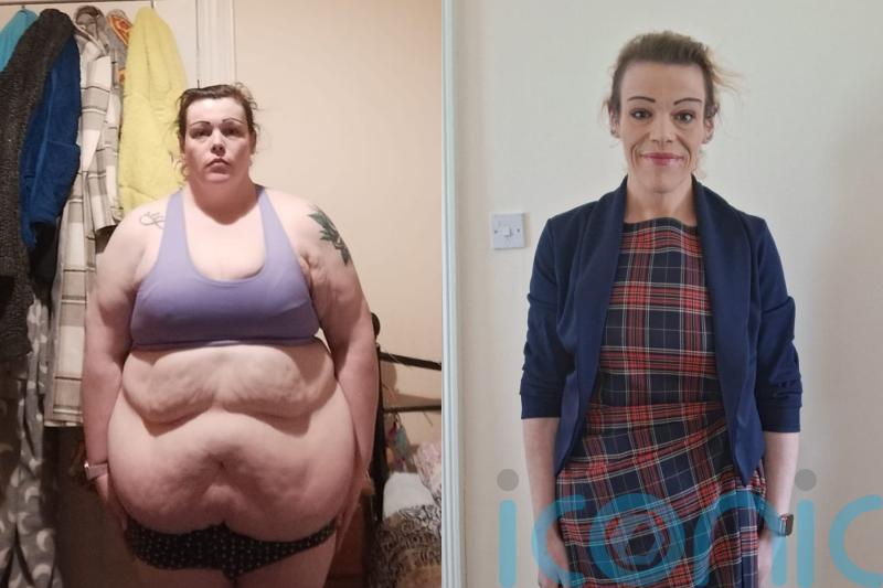 Woman who ‘ate her feelings’ and weighed 22 stone at heaviest loses size of ‘full-grown man’ in diet and exercise regime