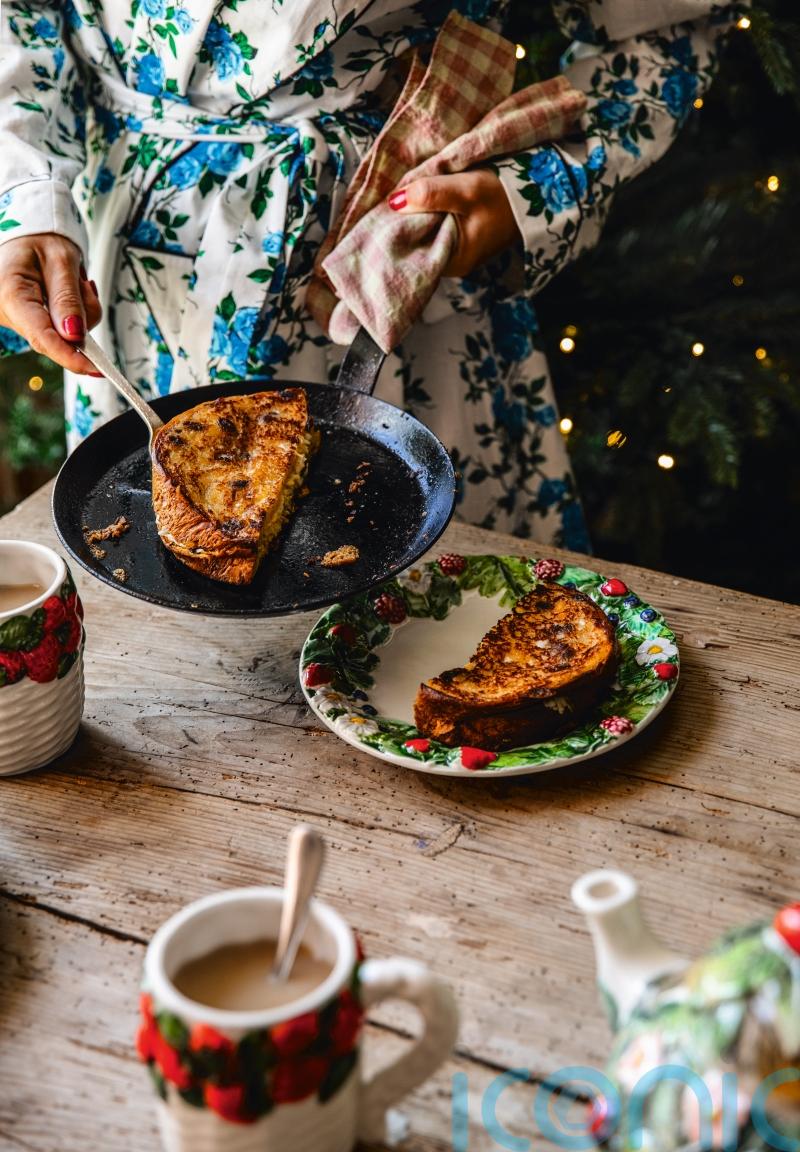 Skye McAlpine’s panettone grilled cheese sandwich recipe