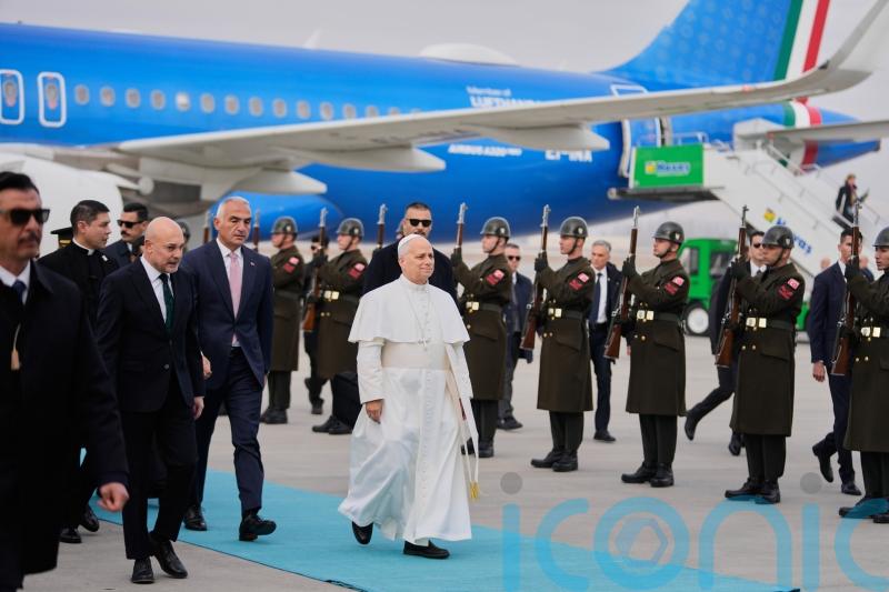 Leo brings message of peace in first foreign trip as Pope