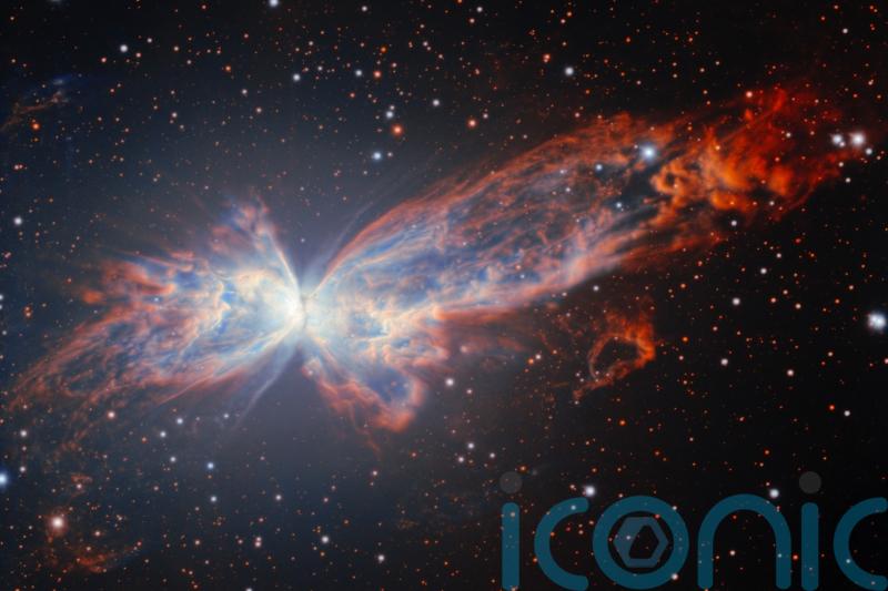 Stunning new picture of cosmic butterfly captured by telescope in Chile