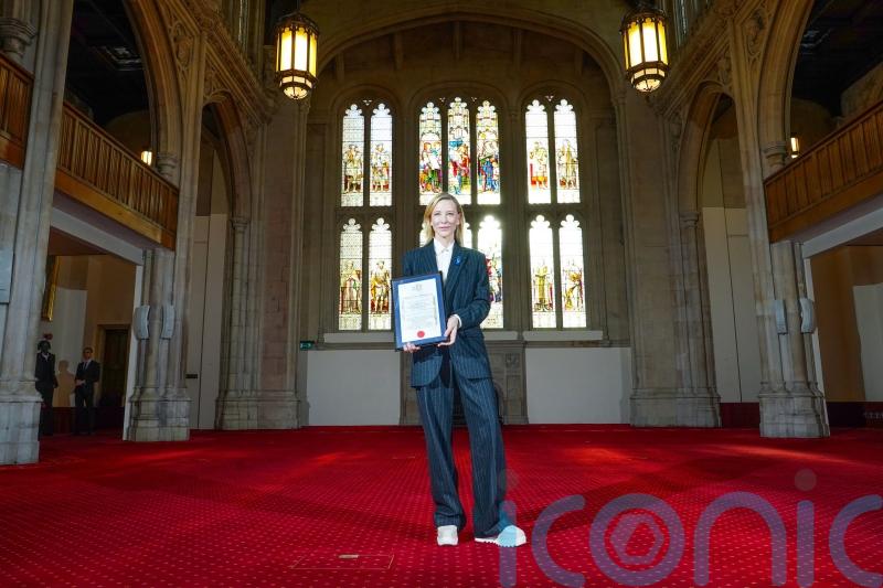 Cate Blanchett receives Freedom of the City of London