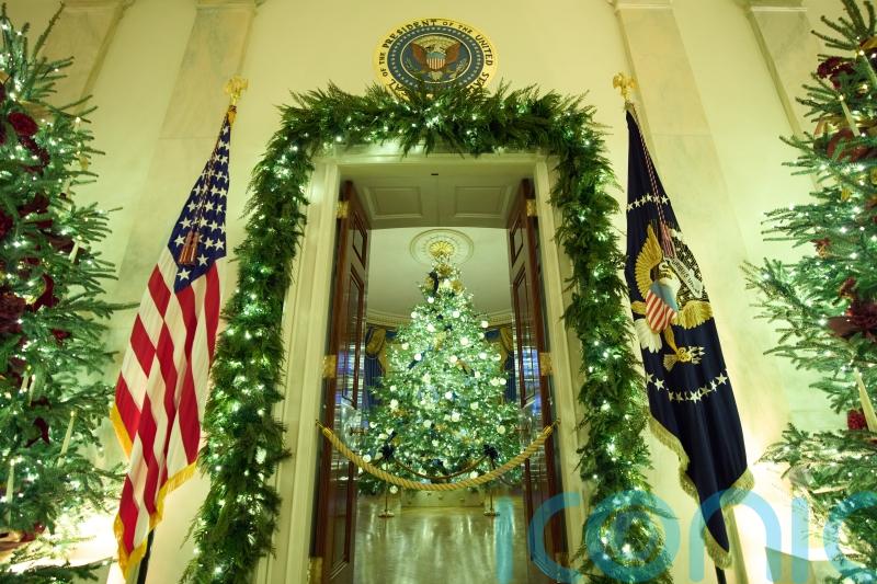 Melania Trump reveals White House Christmas decorations