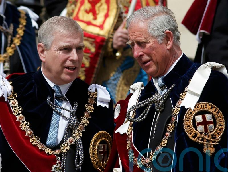 King strips Andrew of Garter and Royal Victorian Order honours
