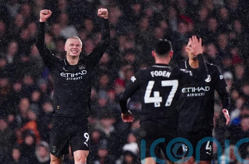 Erling Haaland’s rapid rise to Premier League 100 club ‘insane’ – Pep Guardiola