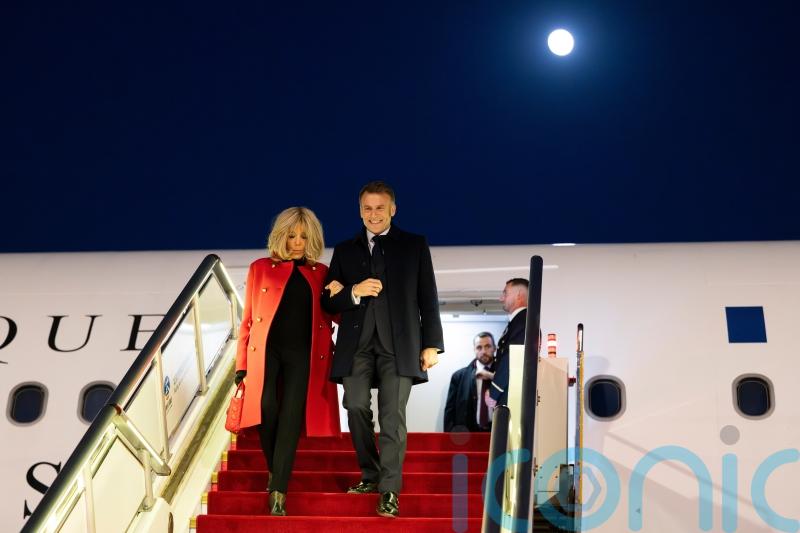 Macron arrives in China for talks on trade and Russia’s war in Ukraine